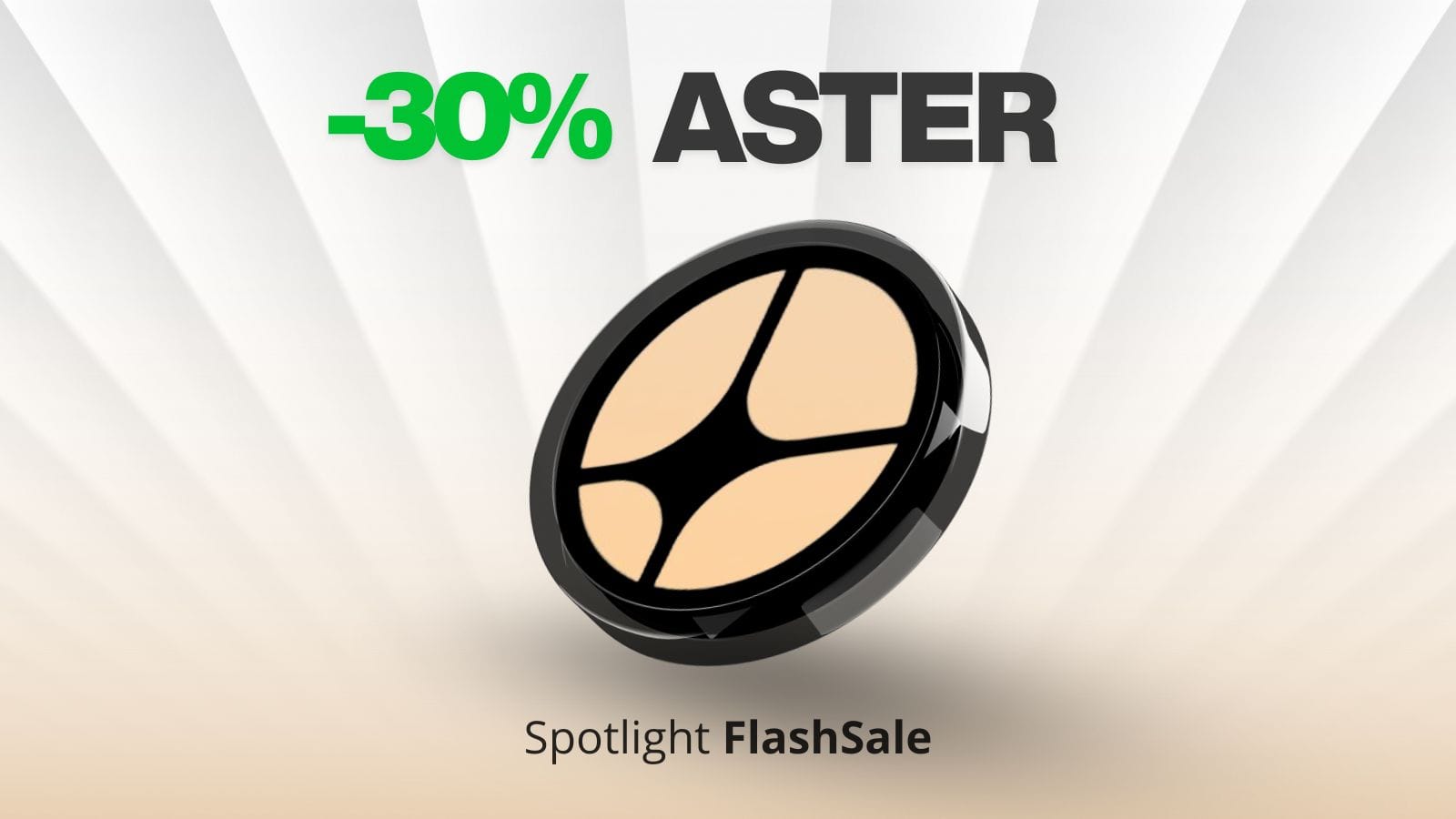 Buy ASTER at a 30% discount with Tradesilvania FlashSale
